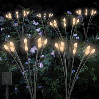 Swaying Beauty: Costco Solar Firefly Lights for a Romantic Garden Glow